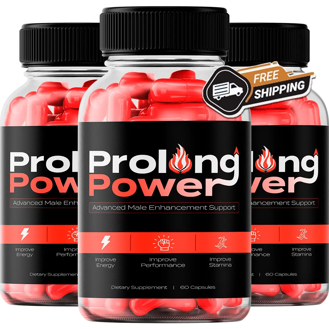 3 bottles of Prolong Power